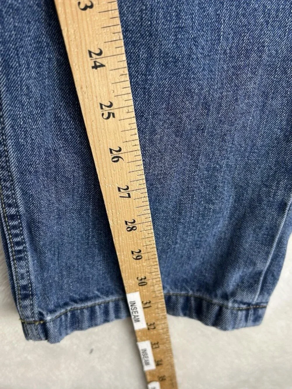 Emidio Tucci Jeans Men’s 36x32 Cotton Blend 5-Pocket Blue Denim